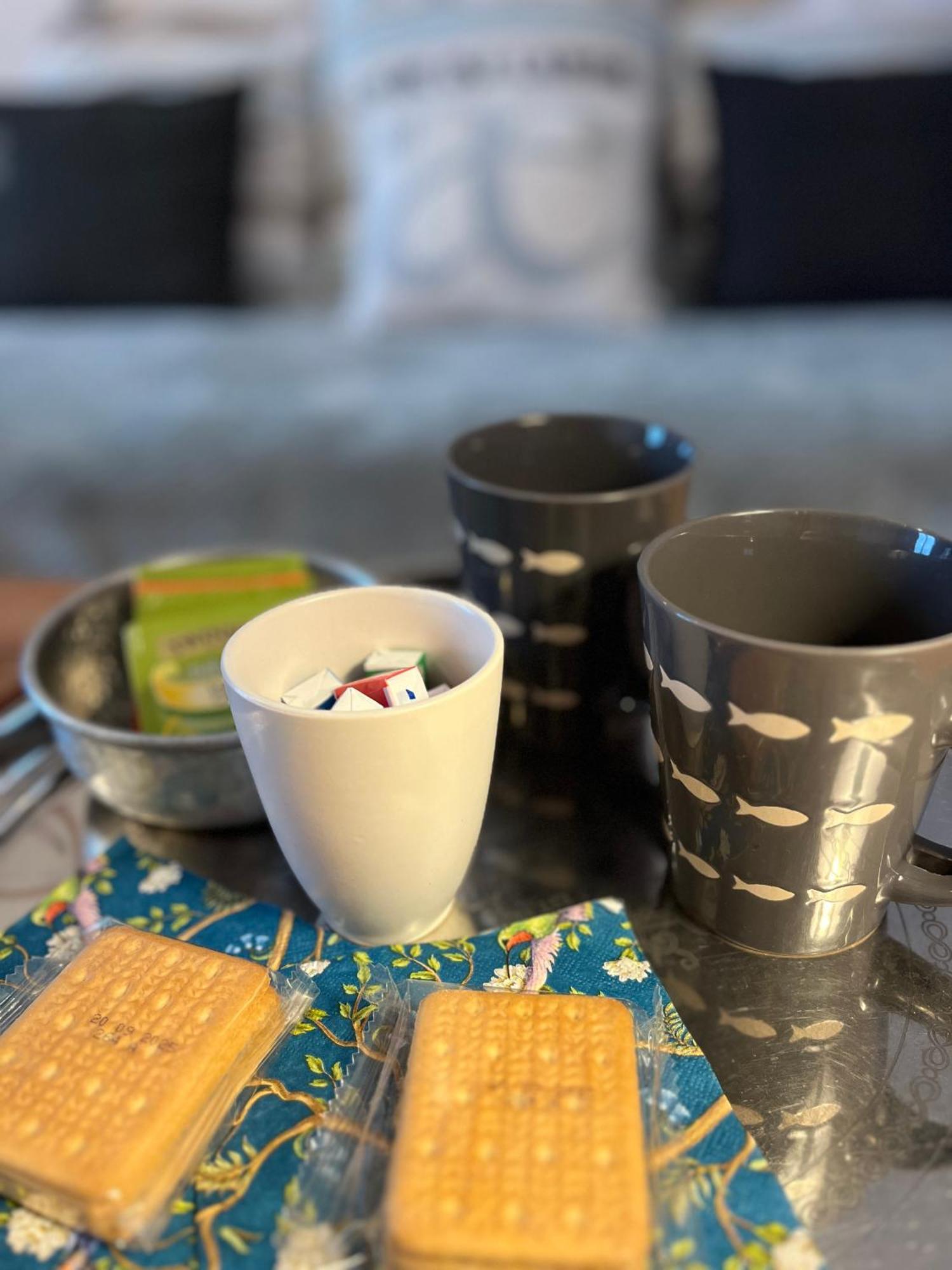 Les Transats Chambre Et Appartements Face A La Mer Barfleur Bagian luar foto