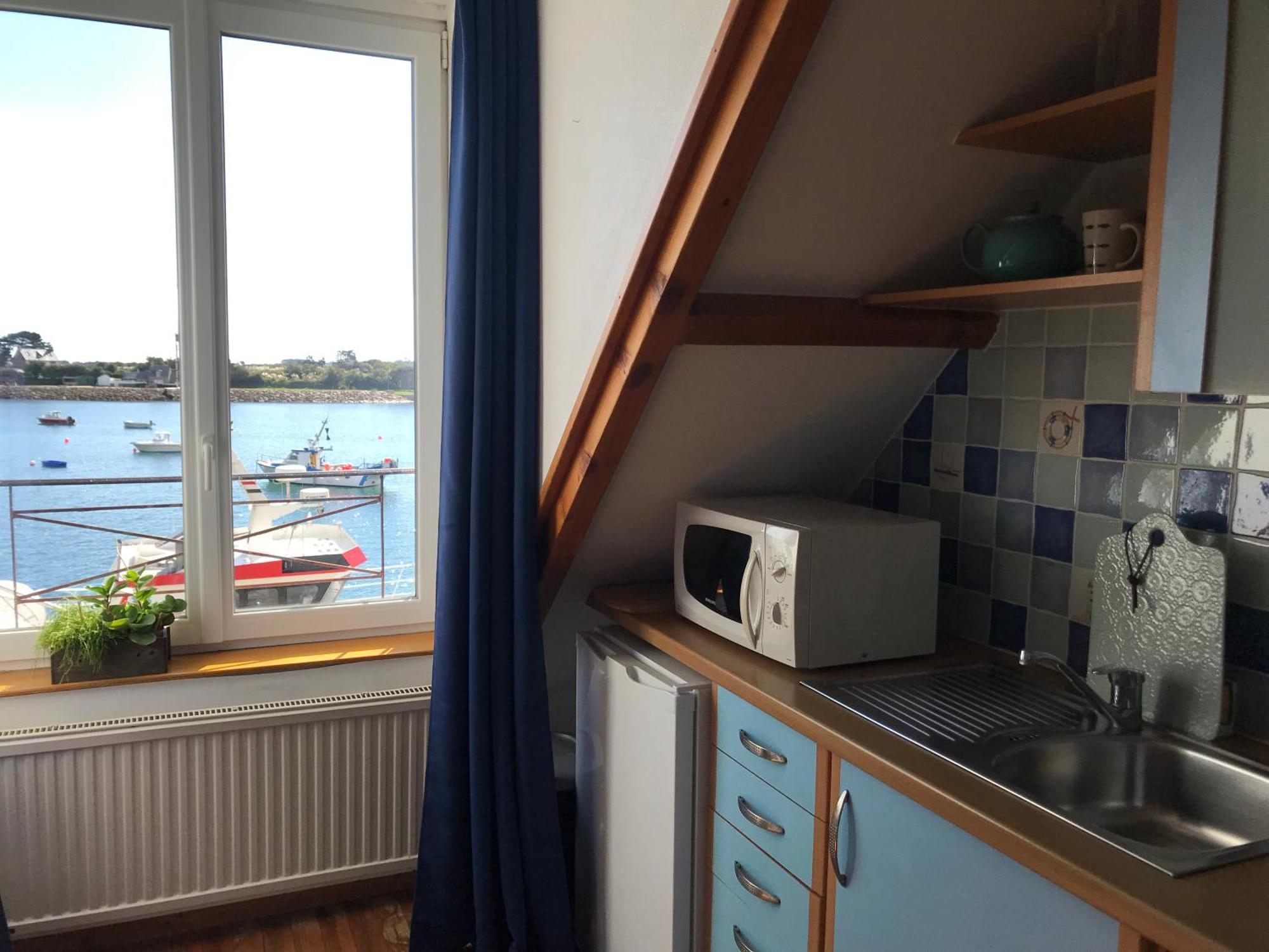Les Transats Chambre Et Appartements Face A La Mer Barfleur Bagian luar foto