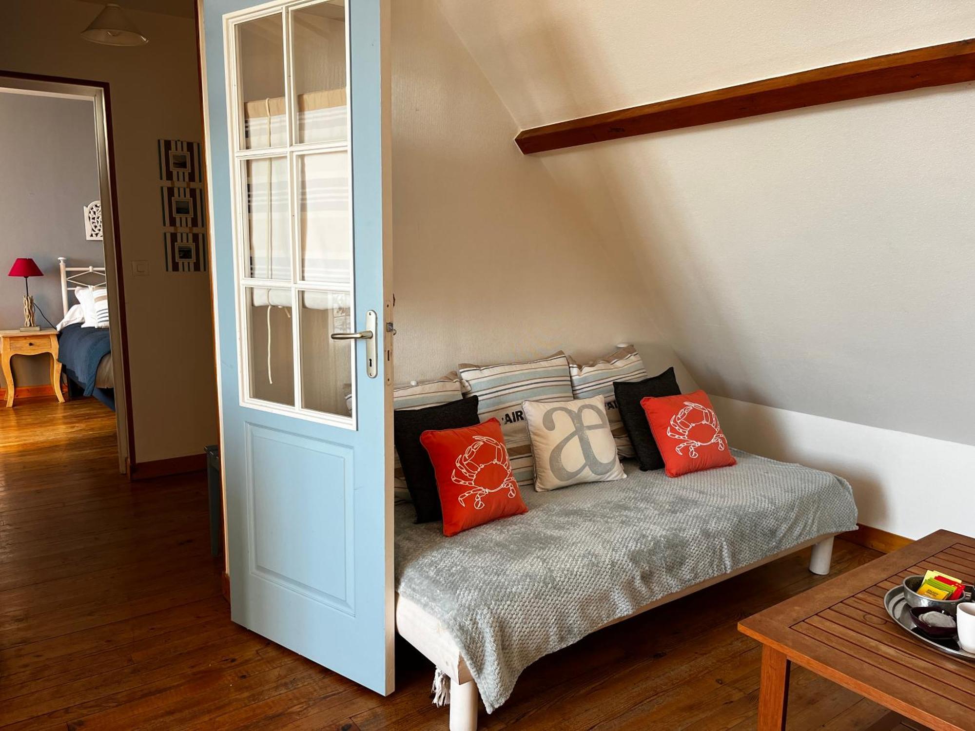 Les Transats Chambre Et Appartements Face A La Mer Barfleur Bagian luar foto