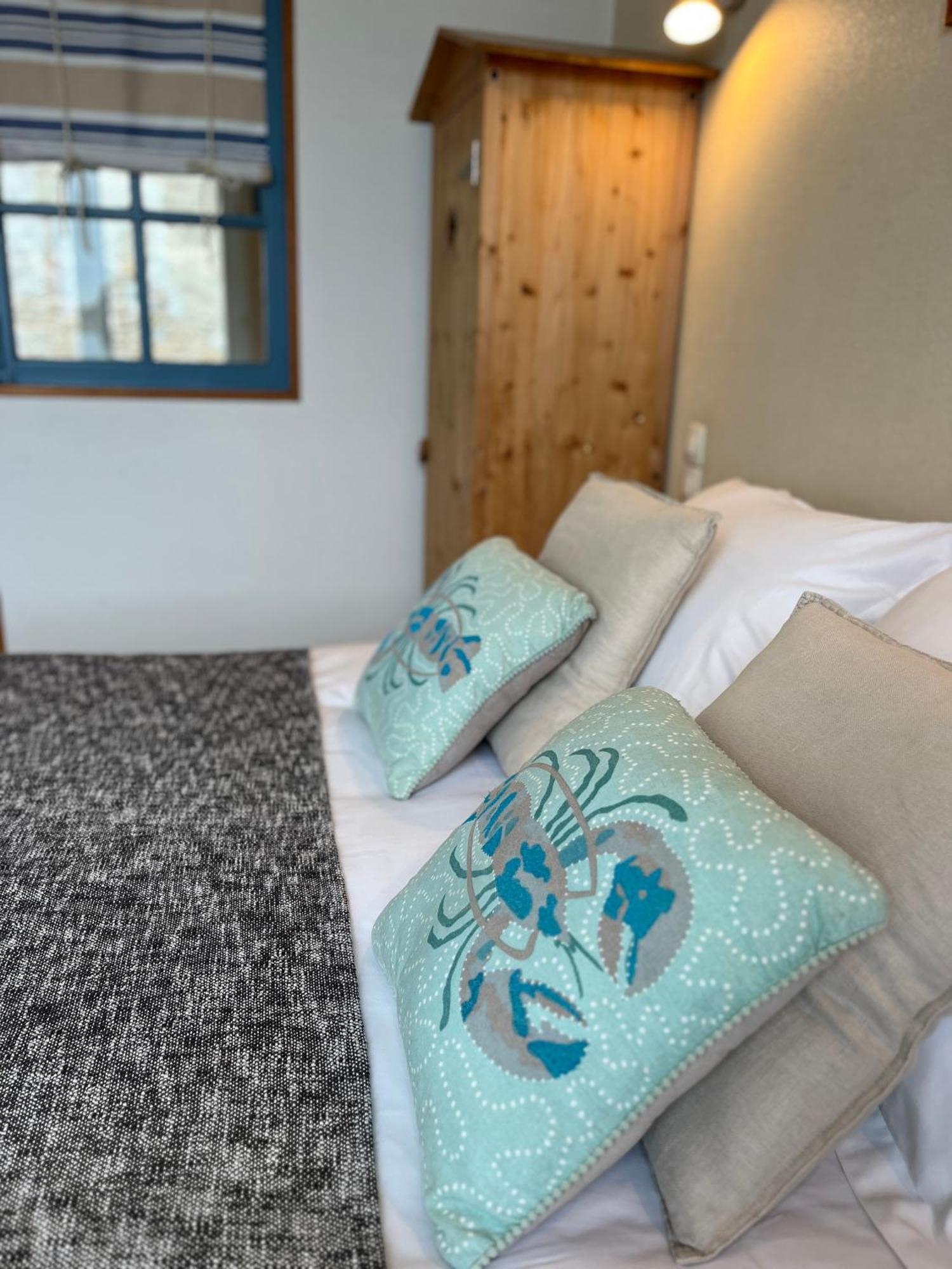 Les Transats Chambre Et Appartements Face A La Mer Barfleur Bagian luar foto