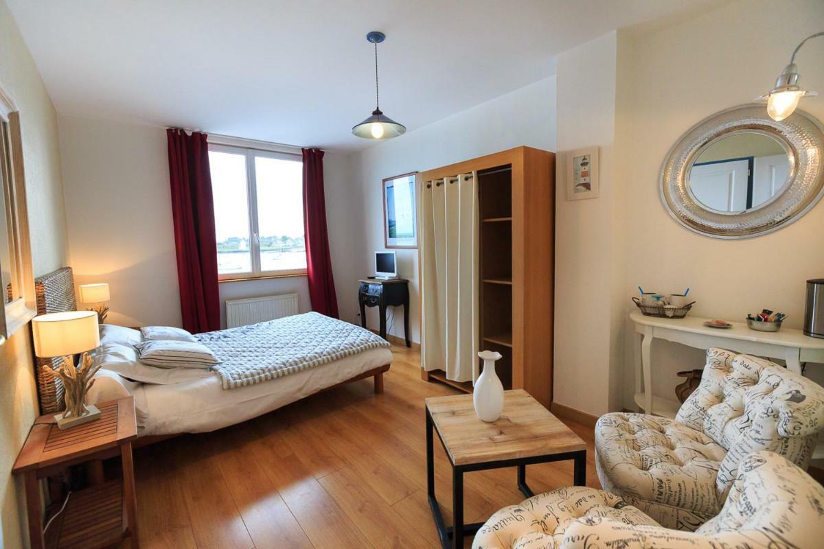 Les Transats Chambre Et Appartements Vue Mer Barfleur Bagian luar foto